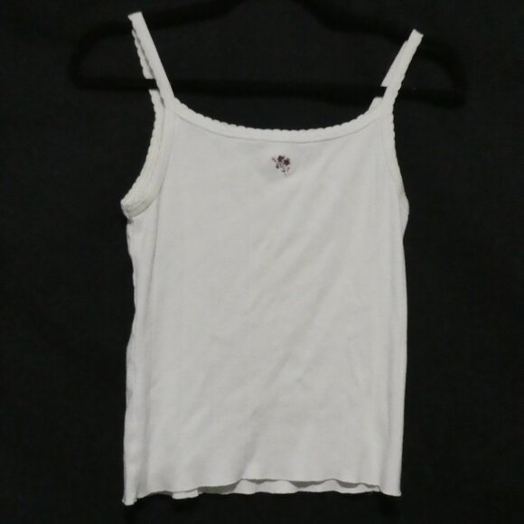 GAP Tops - GAP | small | White Camisole | Floral Embroidery | 100% Cotton